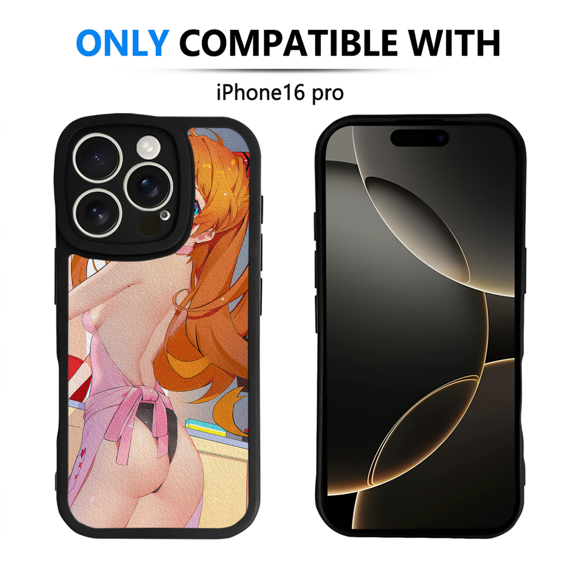 （画像用） EVA 新世紀エヴァンゲリオン 【iPhone 16シリーズ対応】シリコンスマホケース（レザー調） 材質：シリコン